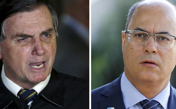 Jair Bolsonaro e Wilson Witzel