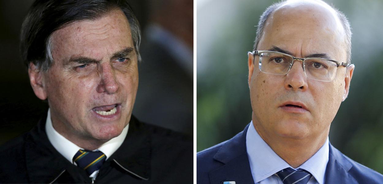 Jair Bolsonaro e Wilson Witzel