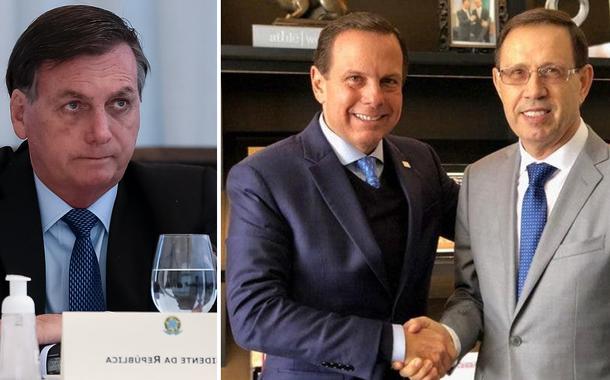 Jair Bolsonaro, João Doria e Carlos Wizard