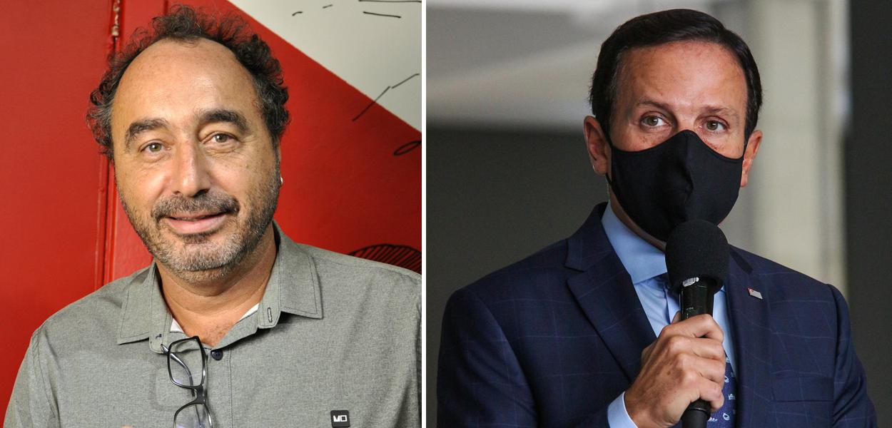 Renato Rovai e João Doria