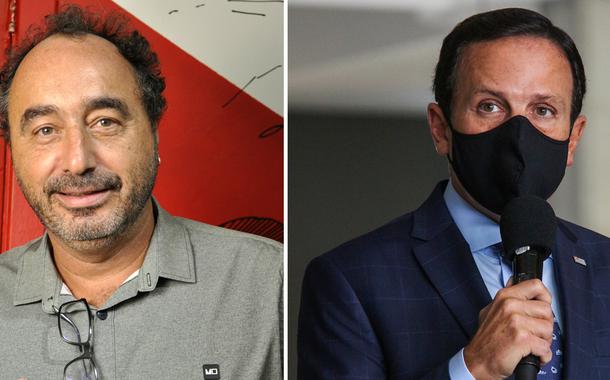 Renato Rovai e João Doria