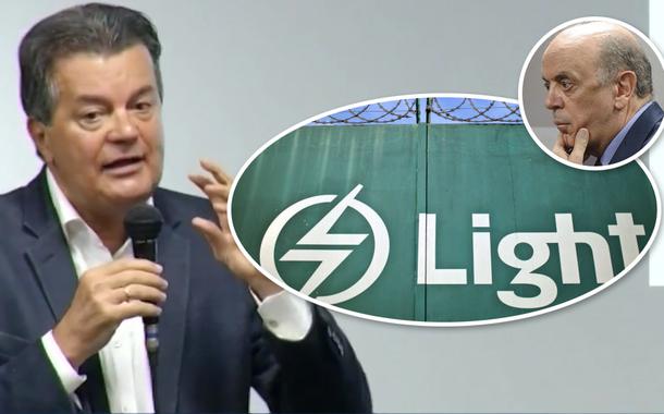 Ronaldo Cezar Coelho, portão da Light e José Serra