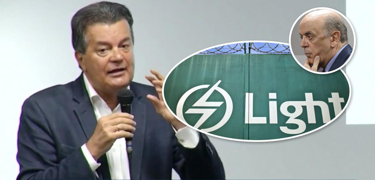 Ronaldo Cezar Coelho, portão da Light e José Serra