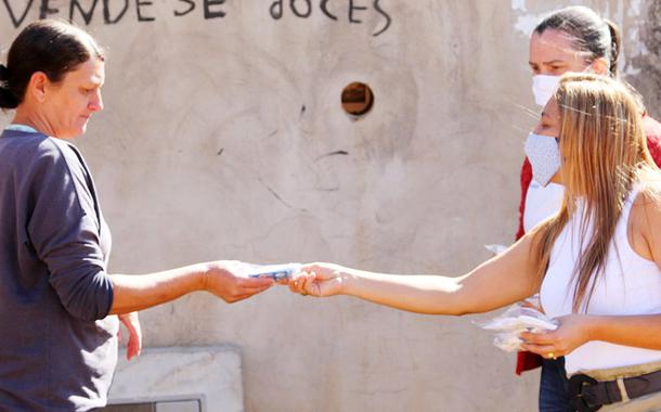 Distribuição de Mascara em Engenho das Lajes, Brasília