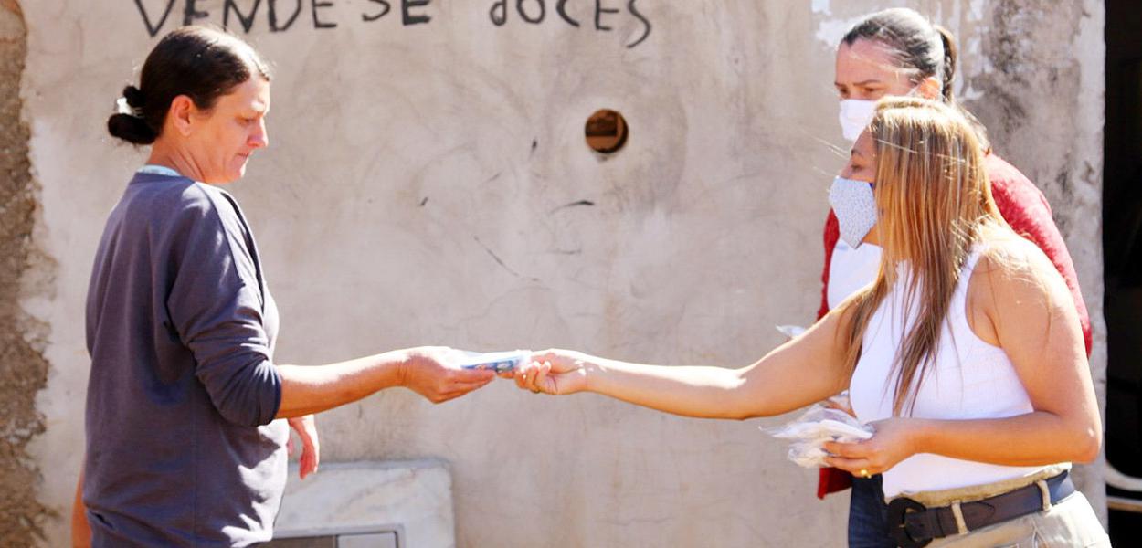 Distribuição de Mascara em Engenho das Lajes, Brasília