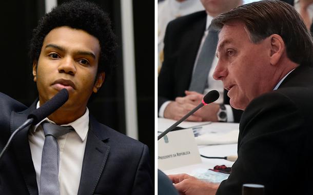 Fernando Holiday e Jair Bolsonaro