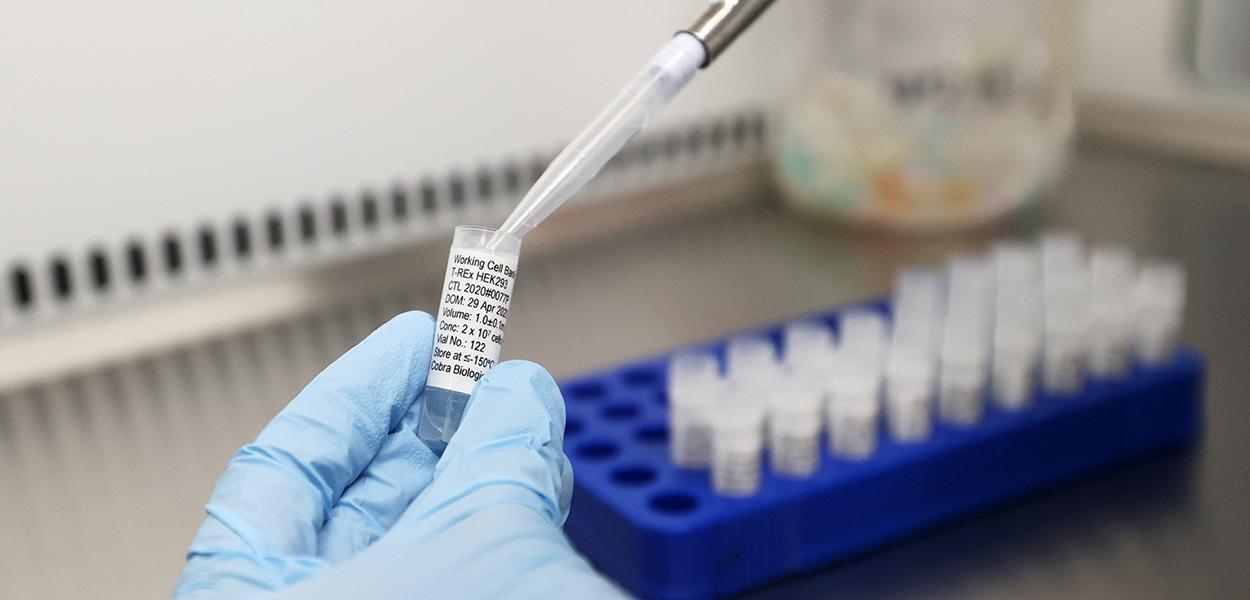 Cientistas do Reino Unido trabalham em potencial vacina para Covid-19 30/04/2020