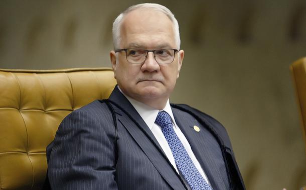 Ministro Edson Fachin durante sessão plenária do STF. (20/02/2020)