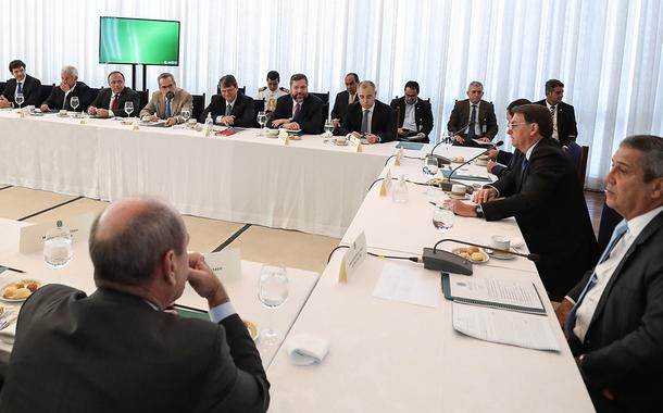 (Brasília – DF, 09/06/2020) Presidente Jair Bolsonaro e ministros durante 34ª Reunião do Conselho de Governo.