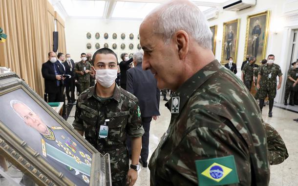 (Porto Alegre - RS, 30/04/2020) Ministro de Estado Chefe da Secretaria de Governo, Luiz Eduardo Ramos durante Solenidade de transmissão do cargo de Comandante Militar do Sul.