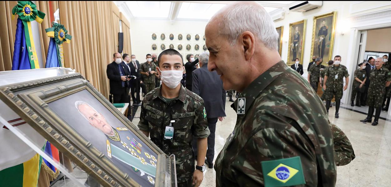 (Porto Alegre - RS, 30/04/2020) Ministro de Estado Chefe da Secretaria de Governo, Luiz Eduardo Ramos durante Solenidade de transmissão do cargo de Comandante Militar do Sul.