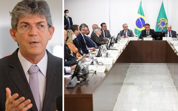 Ricardo Coutinho, Jair Bolsonaro e ministros