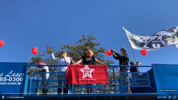 Manifestação em Brasília - 13/06/2020