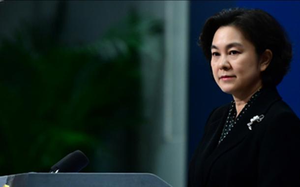 Hua Chunying, porta-voz da Chancelaria chinesa