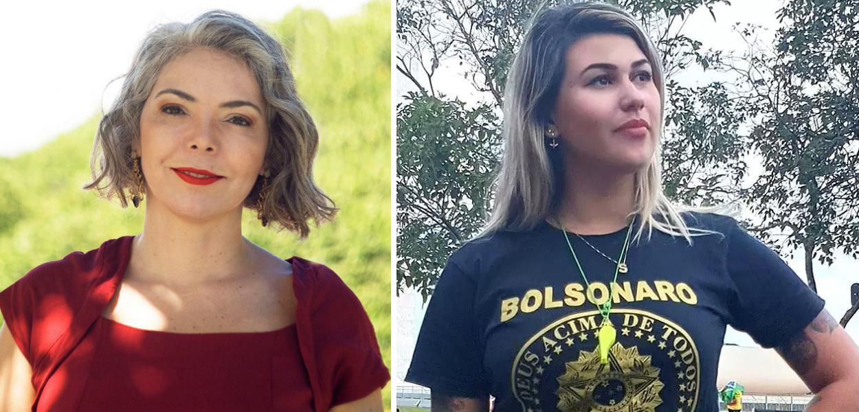 Liana Cirne Lins e Sara Winter