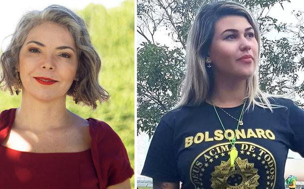 Liana Cirne Lins e Sara Winter