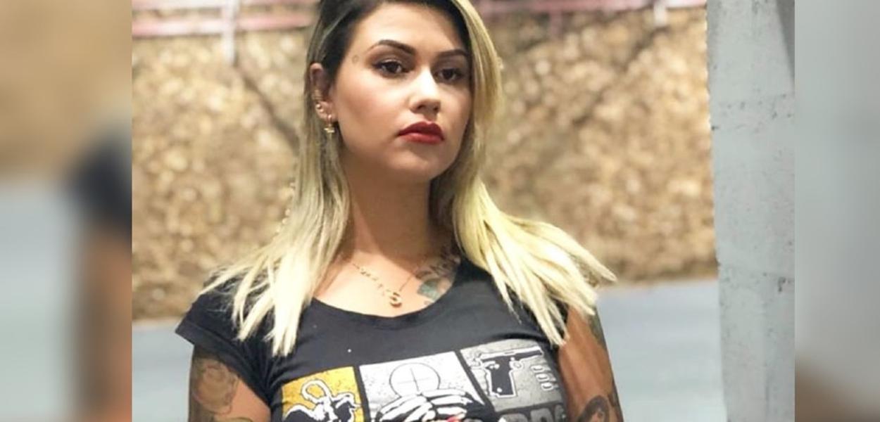 A militante fascista Sara Giromini foi presa pela Polícia Federal