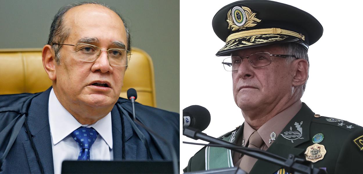 Gilmar Mendes e General Edson Leal Pujol