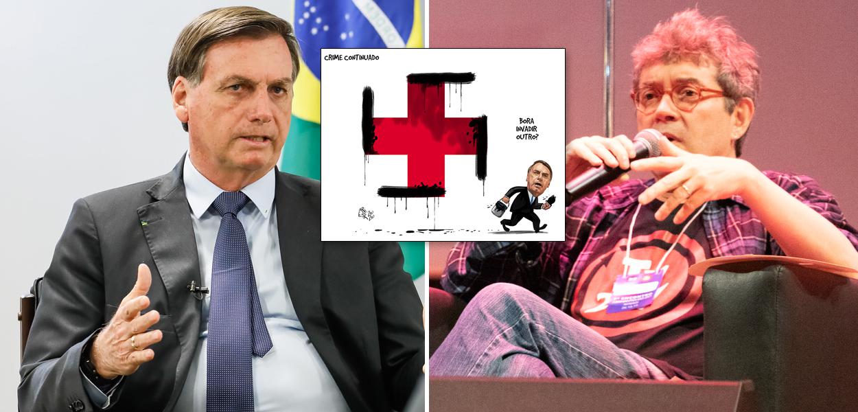 Jair Bolsonaro e Renato Aroeira