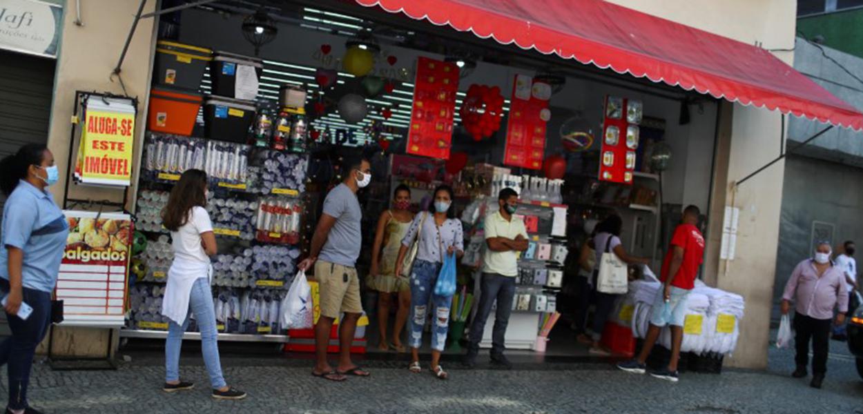 Comércio aberto no Rio de Janeiro