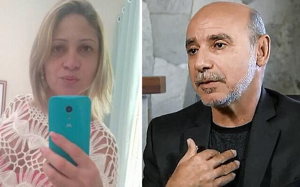Márcia Olveira de Aguia e Fabrício Queiroz