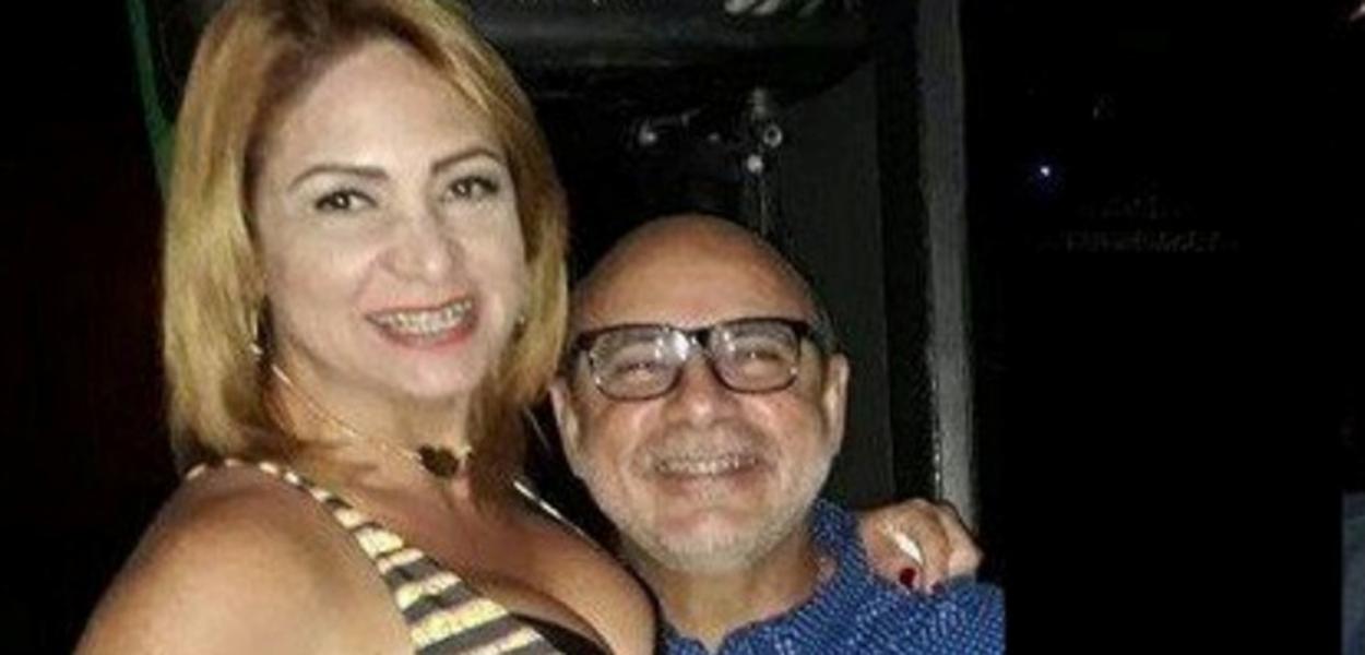 Márcia Oliveira de Aguiar e Fabrício Queiroz