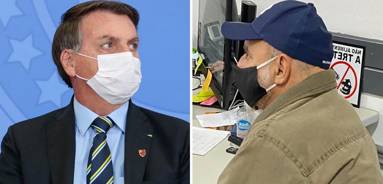 Jair Bolsonaro e Fabrício Queiroz