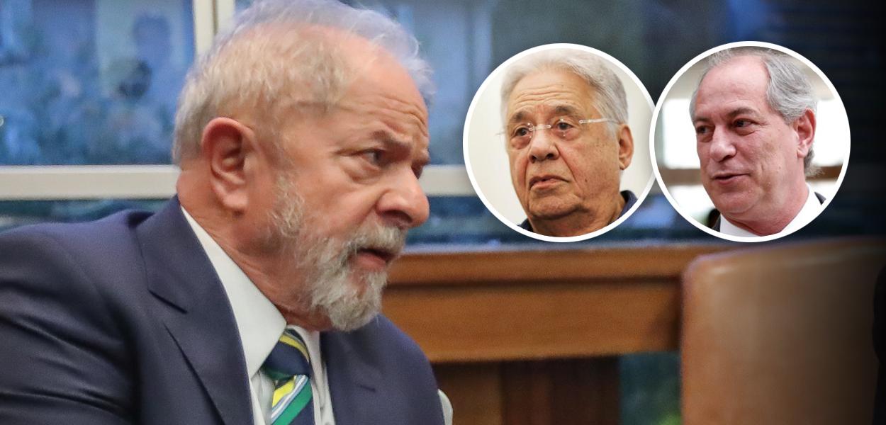 Lula, Fernando Henrique Cardoso e Ciro Gomes