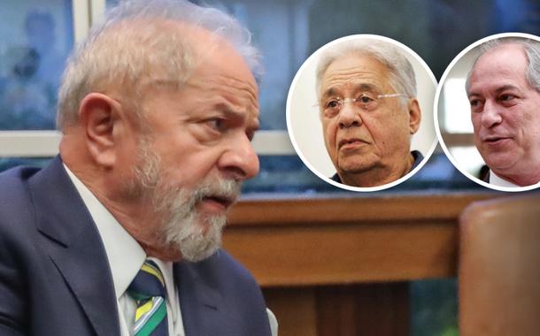 Lula, Fernando Henrique Cardoso e Ciro Gomes