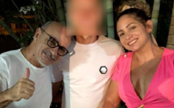 Fabrício Queiroz e Márcia Oliveira de Aguiar