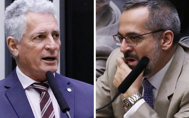 Rogério Correia e Abraham Weintraub