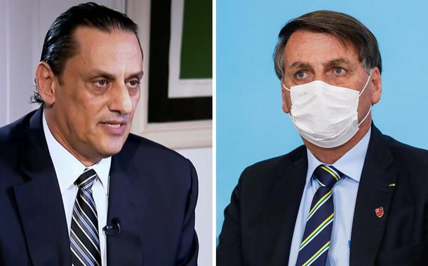 Frederick Wassef e Jair Bolsonaro