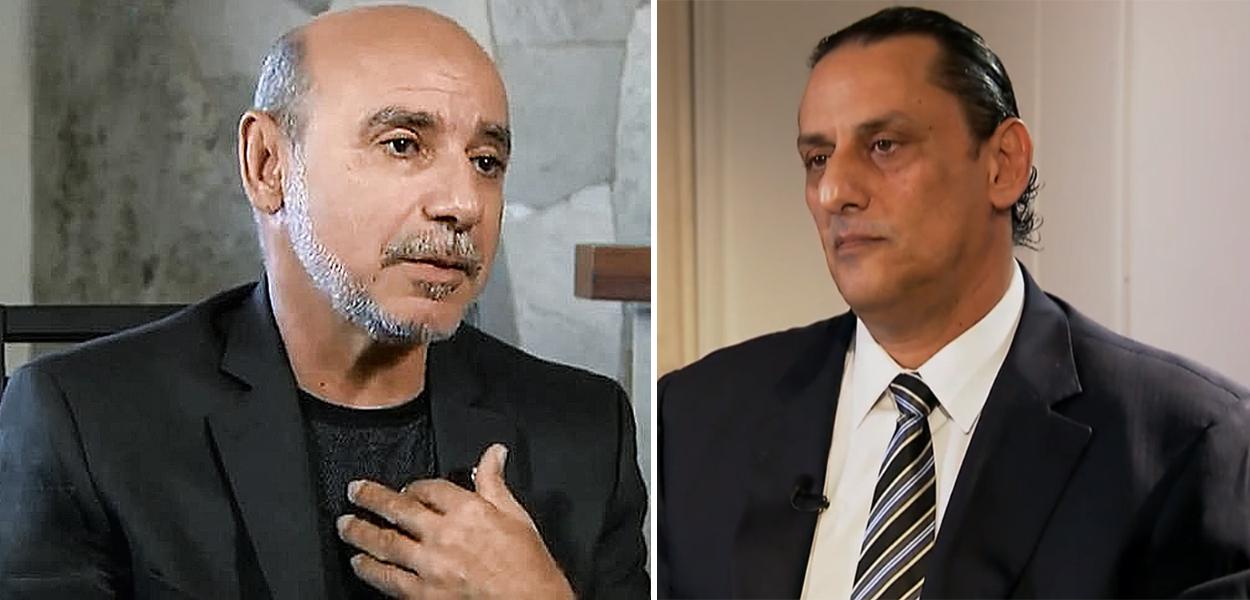 Fabrício Queiroz e Frederick Wassef