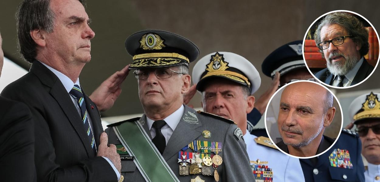 Jair Bolsonaro, militares, Fabrício Queiroz e Kakay