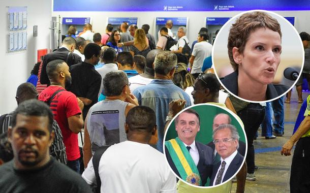 Jair Bolsonaro, Paulo Guedes e Monica de Bolle