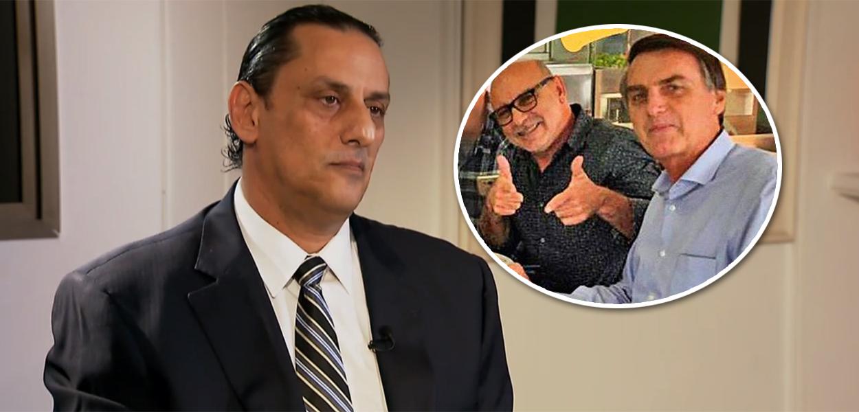 Frederick Wassef, Fabrício Queiroz e Jair Bolsonaro