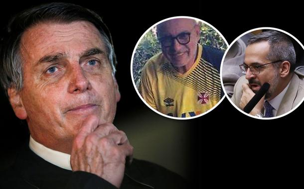 Jair Bolsonaro, Fabrício Queiroz e Abraham Weintraub