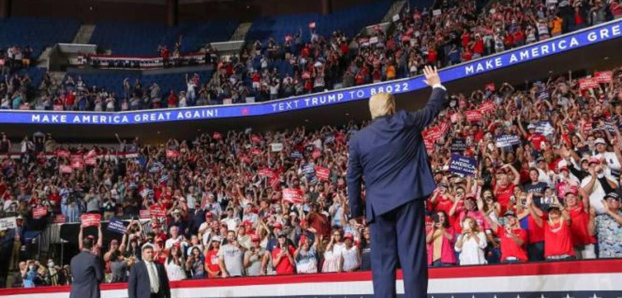 Comício de Trump em Tulsa, Oklahoma