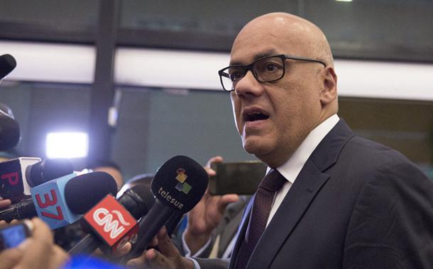 Jorge Rodríguez, ministro da Comunicação da Venezuela