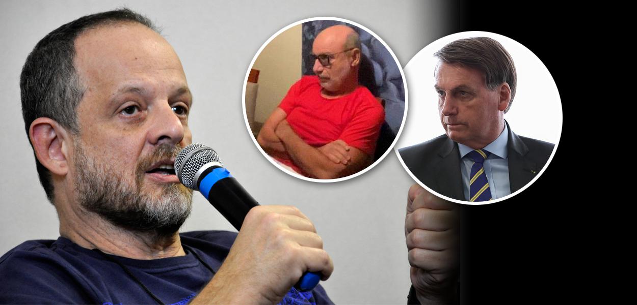 Breno Altman, Fabrício Queiroz e Jair Bolsonaro