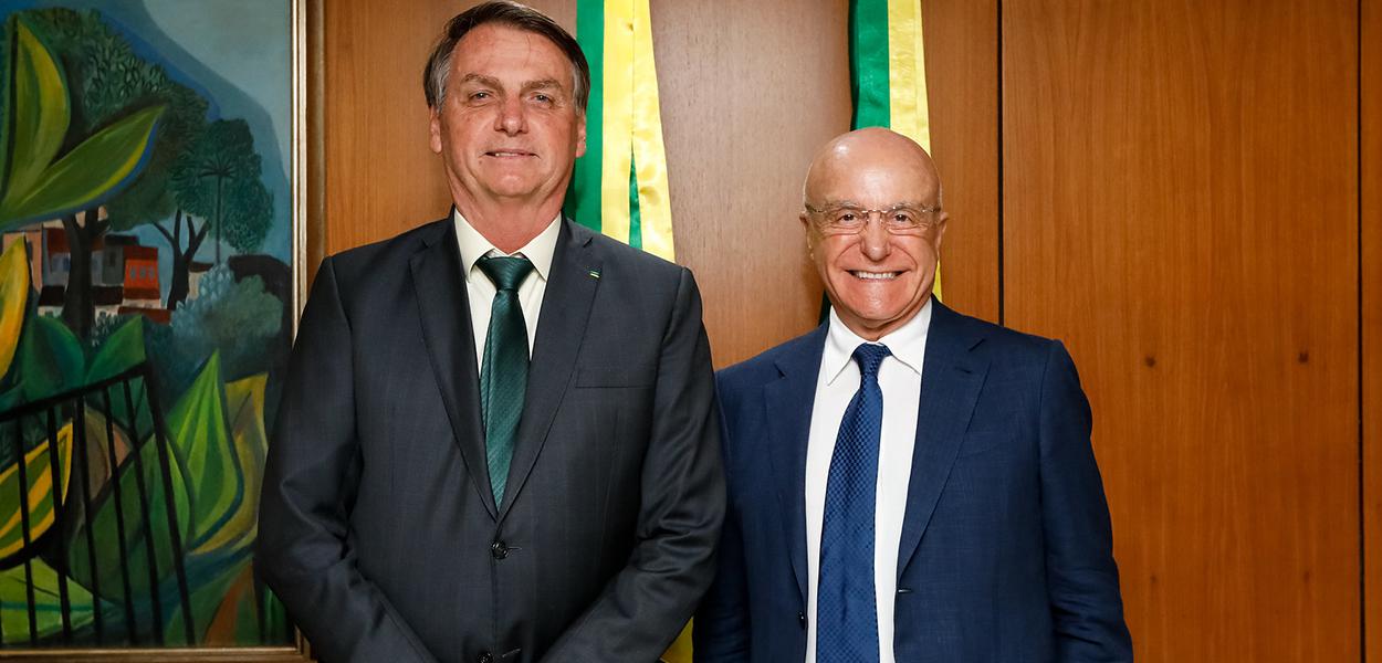 Jair Bolsonaro e Salim Mattar