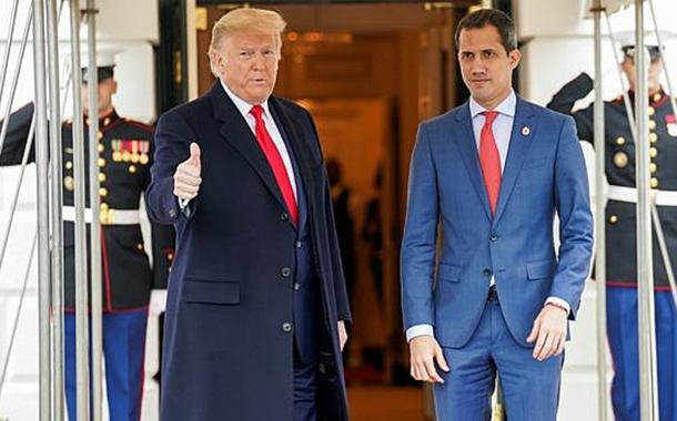 Donald Trump e Juan Guaidó