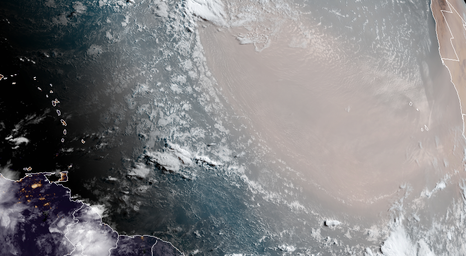 Nuvem de ar seco empoeirado "Godzilla"