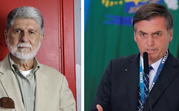 Celso Amorim e Jair Bolsonaro