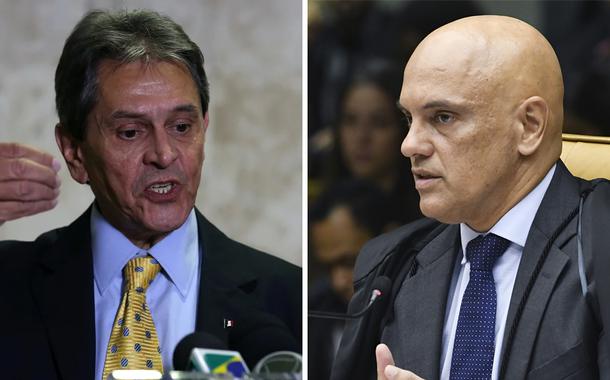 Roberto Jefferson e Alexandre de Moraes