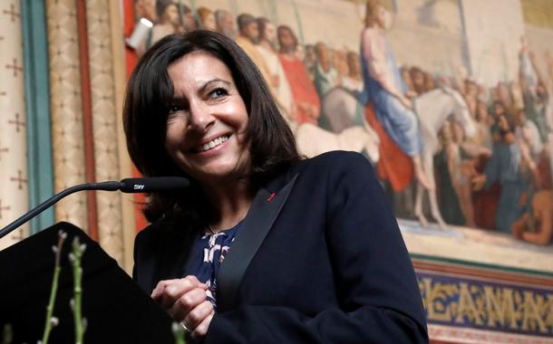 Prefeita de Paris, Anne Hidalgo, candidata à reeleição