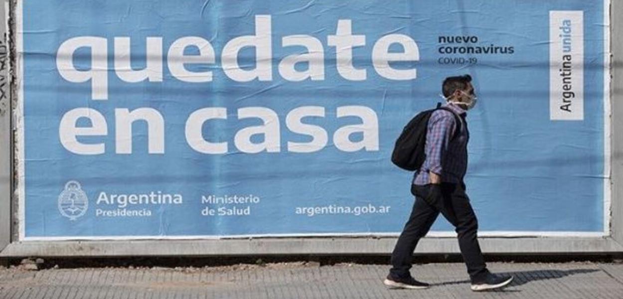 Combate ao coronavírus na Argentina