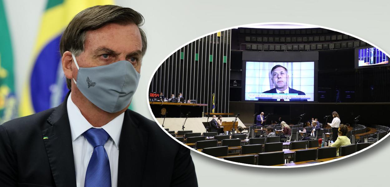 Jair Bolsonaro e Câmara dos Deputados