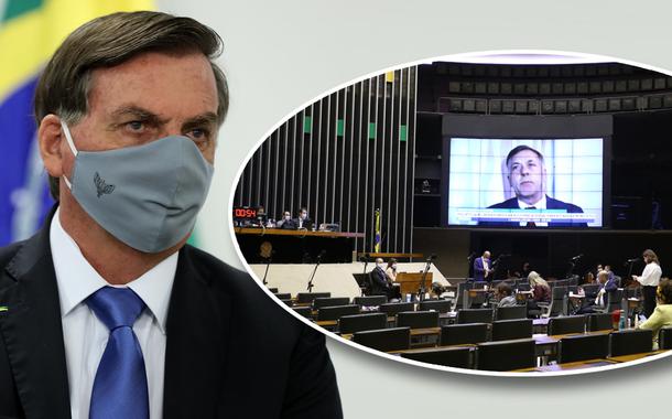 Jair Bolsonaro e Câmara dos Deputados