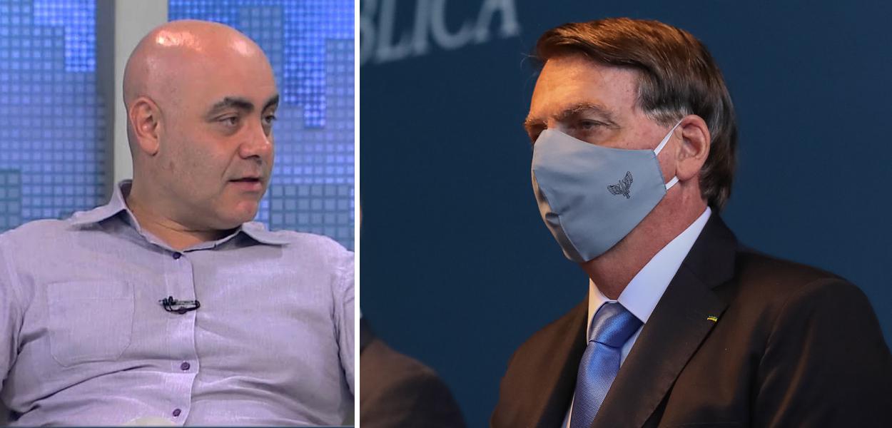 Cláudio Couto e Jair Bolsonaro